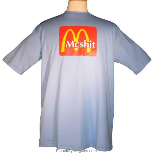 McShit T-Shirt Funny Parody
